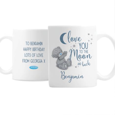 Personalised Me to You Love You to the Moon and Back Mug  £10.99