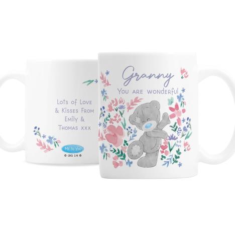Personalised Me to You Bear Floral Mug  £10.99