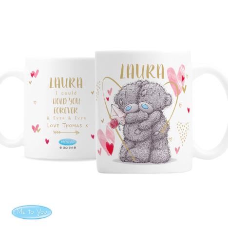 Personalised Hold You Forever Me to You Mug  £10.99