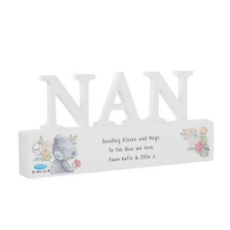 Personalised Me to You Bear Wooden Nan Ornament  £14.99