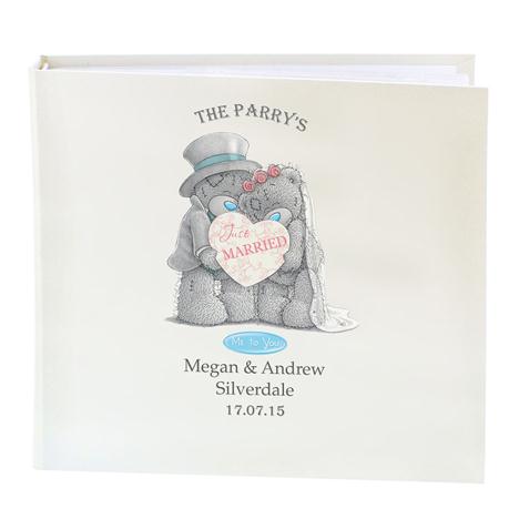 Personalised Me to You Bear Wedding Sleeved Photo Album  £29.99