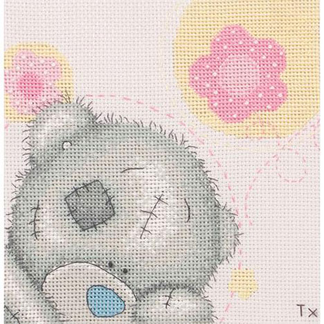 Pretty in Pink Me to You Bear Cross Stitch Kit   £14.99