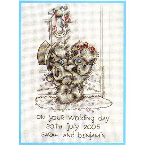 Wedding Sampler Me to You Bear Cross Stitch Kit   £21.99