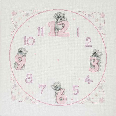 Me to You Bear Tatty Teddy Cross Stitch Clock  £29.99