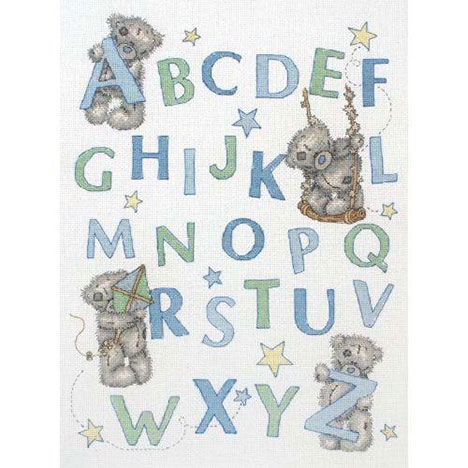 Learn the Alphabet For Boys Me To You Cross Stitch Kit  £39.99