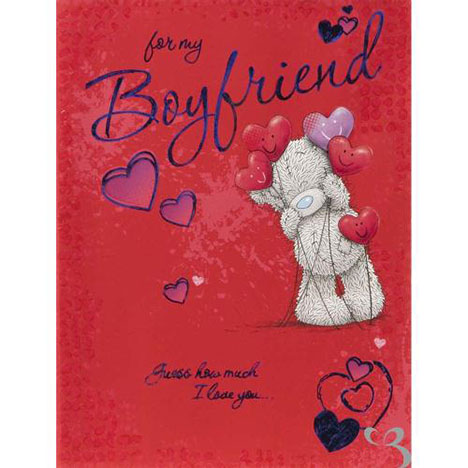 Boyfriend Me to You Bear Large Valentines Day Card  £4.99