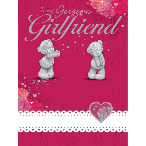 Gorgeous Girlfriend Large Me to You Bear Valentines Day Card  £3.99