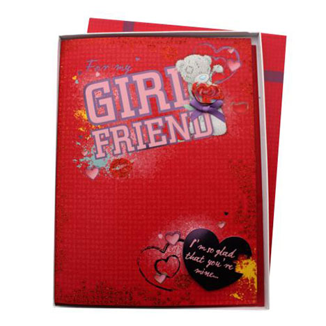 Girlfriend Me to You Bear Valentines Day Boxed Card  £9.99