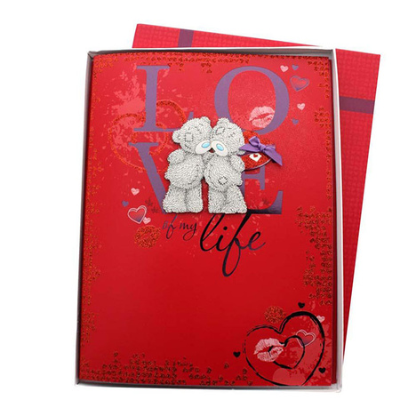 Love of my Life Me to You Bear Valentines Day Boxed Card (V01LZ052 ...
