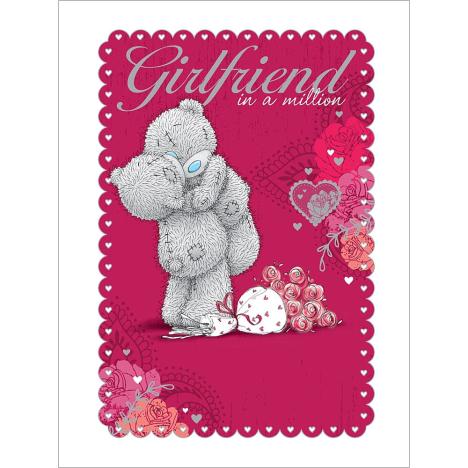 Girlfriend In a Million Large Me to You Bear Valentines Day Card  £3.99