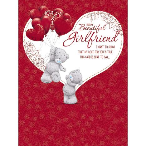 Girlfriend Large Pop Up Me to You Bear Valentines Day Card  £3.99