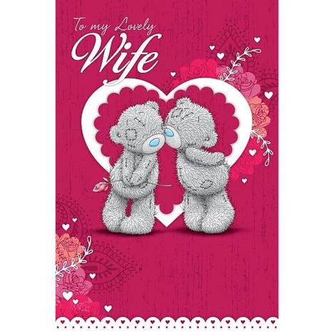 3D Holographic Wife Me to You Bear Valentines Day Card  £3.79