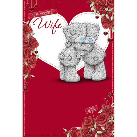 3D Holographic Wife Me to You Bear Valentines Day Card  £4.25