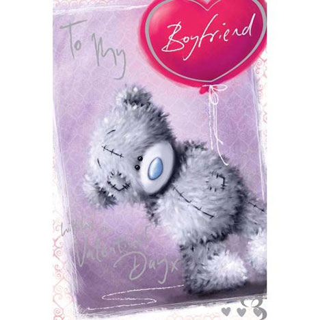 Boyfriend Softy Drawn Me to You bear Valentines Day Card  £2.49