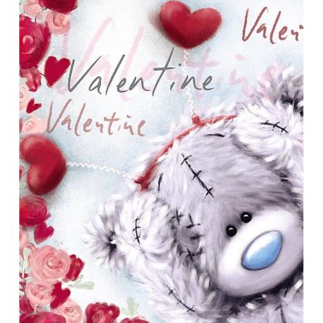 Softly Drawn Me to You Bear Valentines Day Card  £1.89
