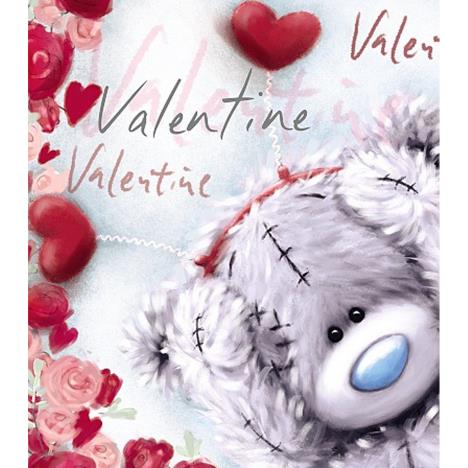 Softly Drawn Me to You Bear Valentines Day Card  £1.89