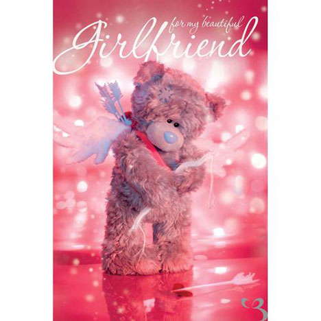Girlfriend Photo Finish Me to You bear Valentines Day Card  £2.49