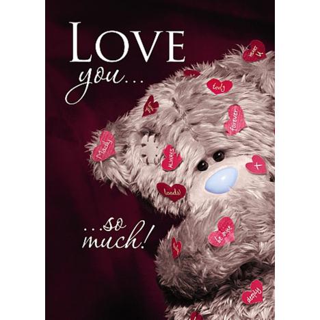 3D Holographic Love You Me to You Valentine