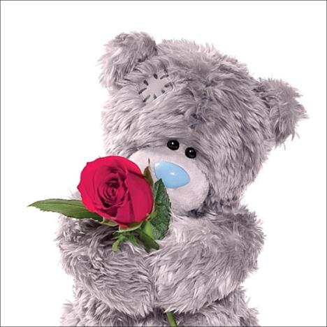 3D Holographic Rose Me to You Bear Valentines Day Card  £2.99