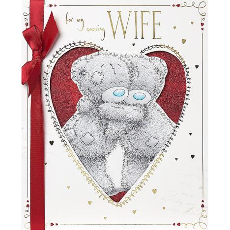 Wife Me to You Bear Valentines Day Boxed Card  £6.99