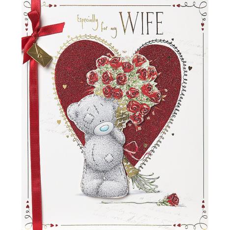 Wife Handmade Me to You Bear Valentines Day Card  £6.49
