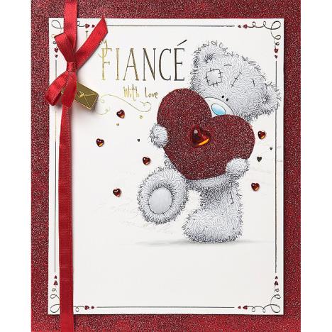 Fiance Handmade Me to You Bear Valentines Day Card  £7.99