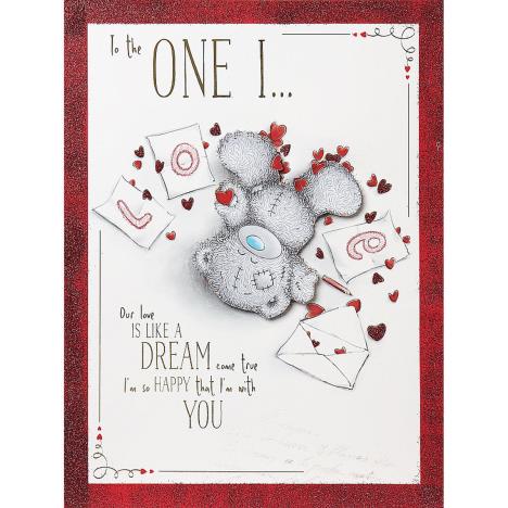 One I Love Large Me to You Bear Valentines Day Card  £3.99