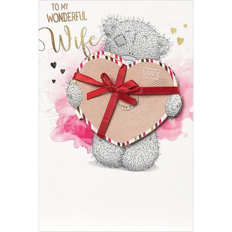 Wonderful Wife Handmade Me to You Bear Valentines Day Card  £3.99
