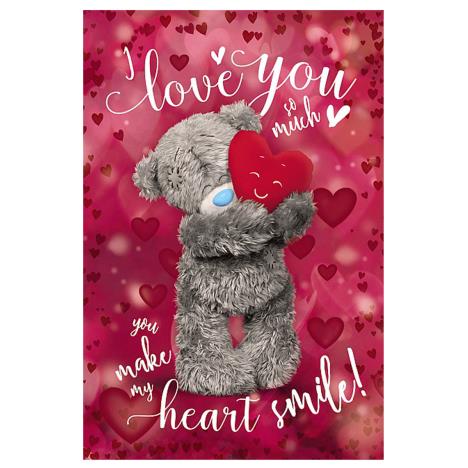 3D Holographic I Love You Me to You Bear Valentines Day Card  £4.25