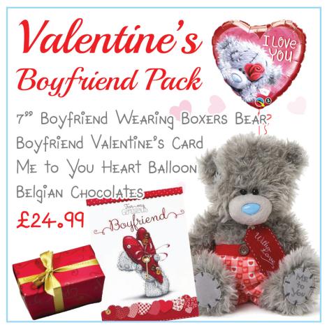 Boyfriend Valentines Day Pack   £24.99