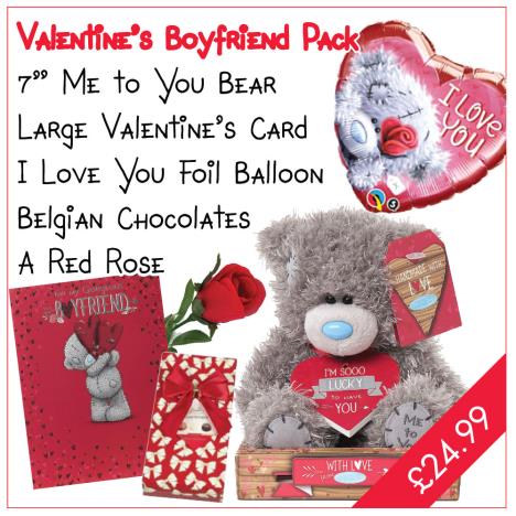 Boyfriend Valentines Day Pack   £24.99