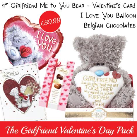 Girlfriend Valentines Day Pack   £39.99