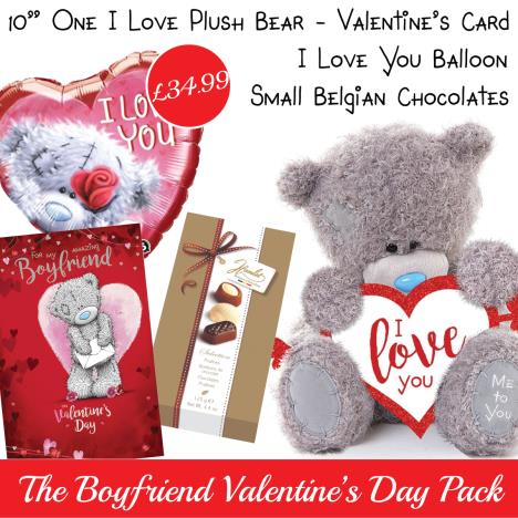 Boyfriend Valentines Day Pack   £34.99