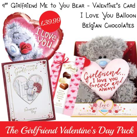 Girlfriend Valentines Day Gift Pack  £39.99