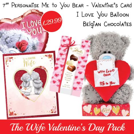 Wife Valentines Day Gift Pack  £29.99