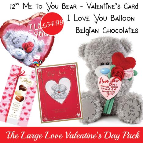 Large Love Valentines Day Gift Pack   £54.99