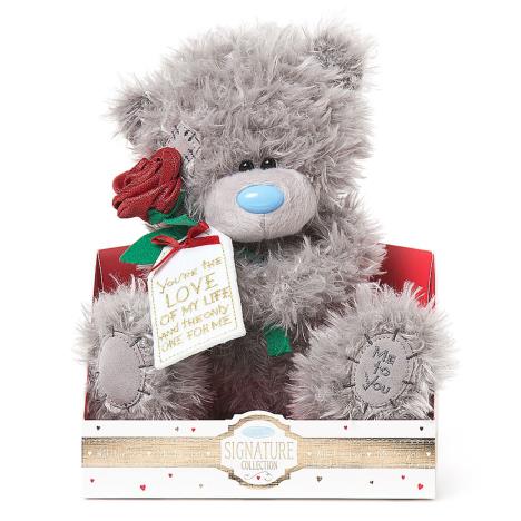 9" Holding Rose & Tag Verse Me to You Bear  £19.00