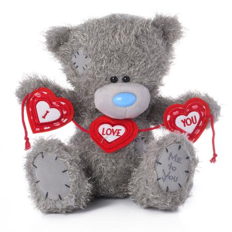 10" I Love You Heart Bunting Me to You Bear  £11.99