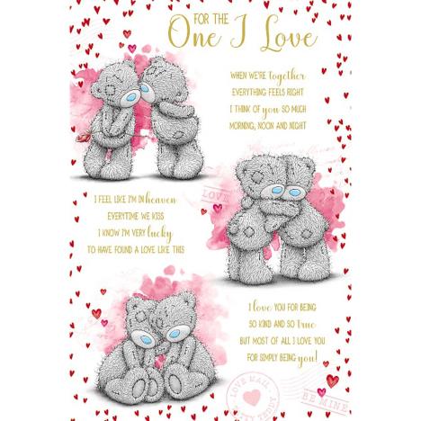 One I Love Poem Me to You Bear Valentines Day Card  £3.59