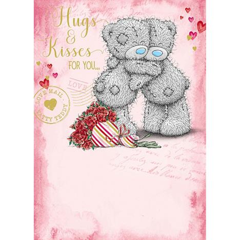 Hugs & Kisses Me to You Bear Valentines Day Card  £1.79