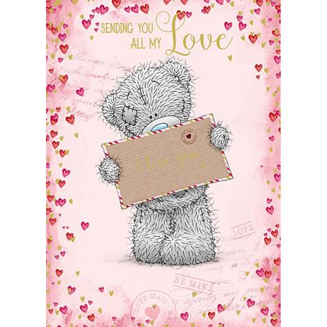 Sending All My Love Me to You Bear Valentines Day Card  £1.79