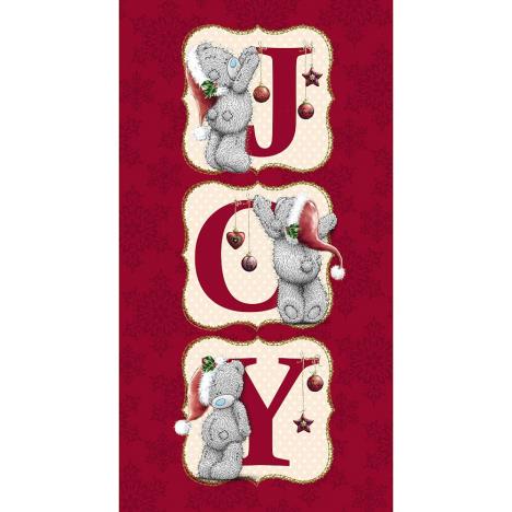 JOY Letters Me to You Bear Christmas Card  £2.19