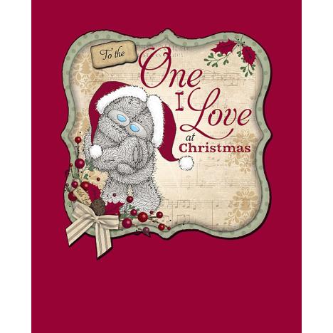 One I Love Me to You Bear Handmade Christmas Card  £4.99