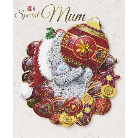 Special Mum Me to You Bear Handmade Christmas Card  £4.99