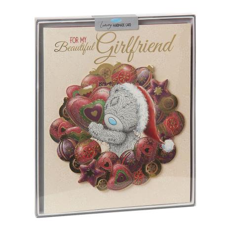 Beautiful Girlfriend Me to You Bear Handmade Boxed Christmas Card  £5.99