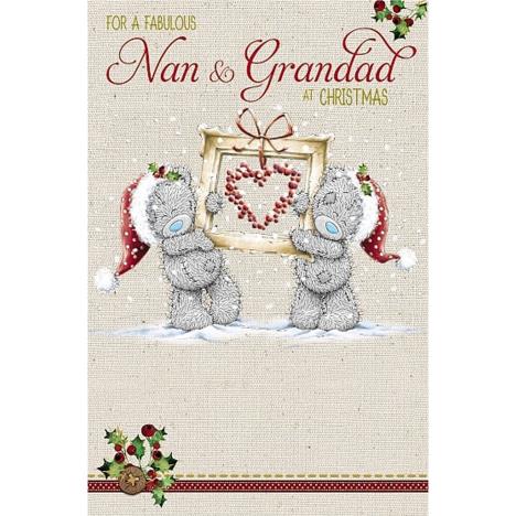 Fabulous Nan & Grandad Me to You Bear Christmas Card  £2.09