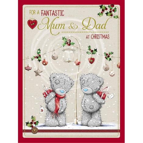 Fantastic Mum & Dad Large Me to You Bear Christmas Card  £3.59