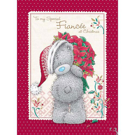 Fiancee Me to You Bear Luxury Christmas Boxed Card   £9.99