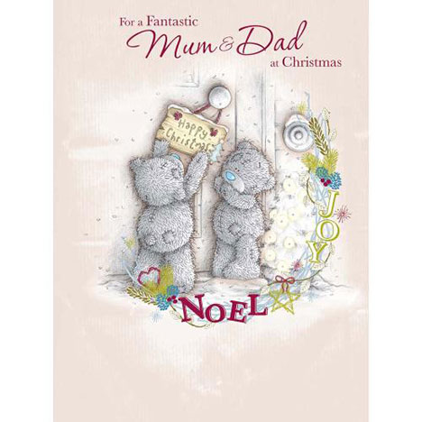 Mum & Dad at Christmas Me to You Bear Large Card  £3.99