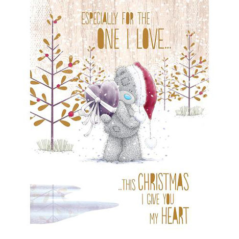 One I Love Me to You Bear Large Christmas Card  £3.99